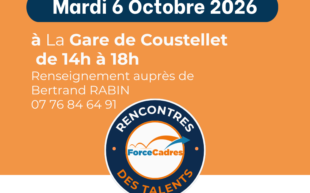2nd Rencontre des Talents le 06/10/26 à Coustellet